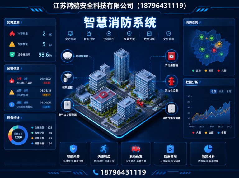 邢台消防通信指挥展示图